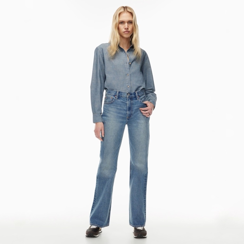 Artizia | Denim Forum | Marianne Mid Rise Loose Flare Jeans Size 26